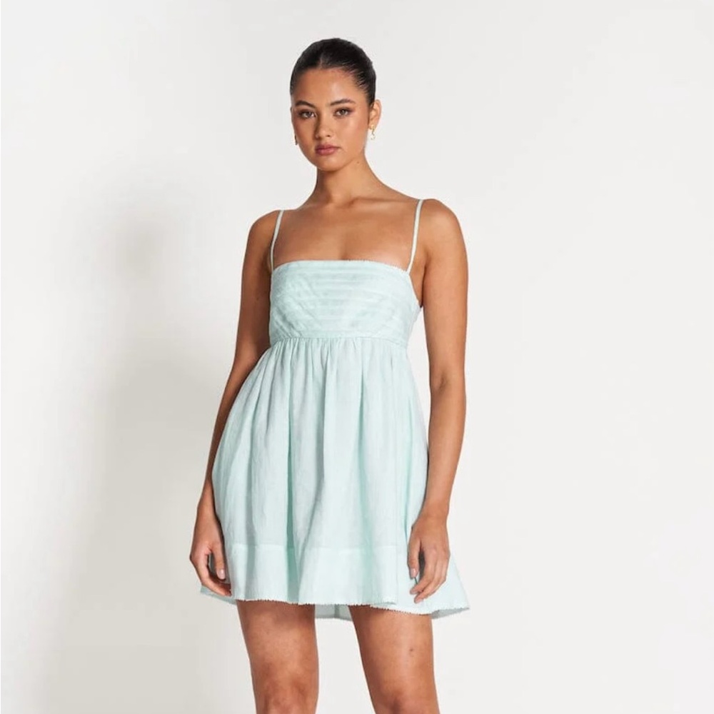 Babydoll dress - Ice Blue